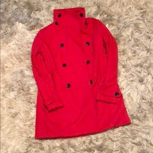 Red Pea Coat